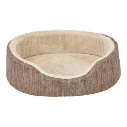 CAMA PARA MASCOTAS YORK ARENA,CORDERITO,BEIGE