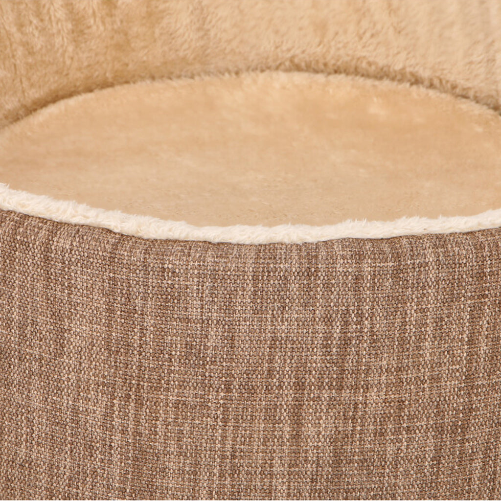 CAMA PARA MASCOTAS YORK ARENA,CORDERITO,BEIGE