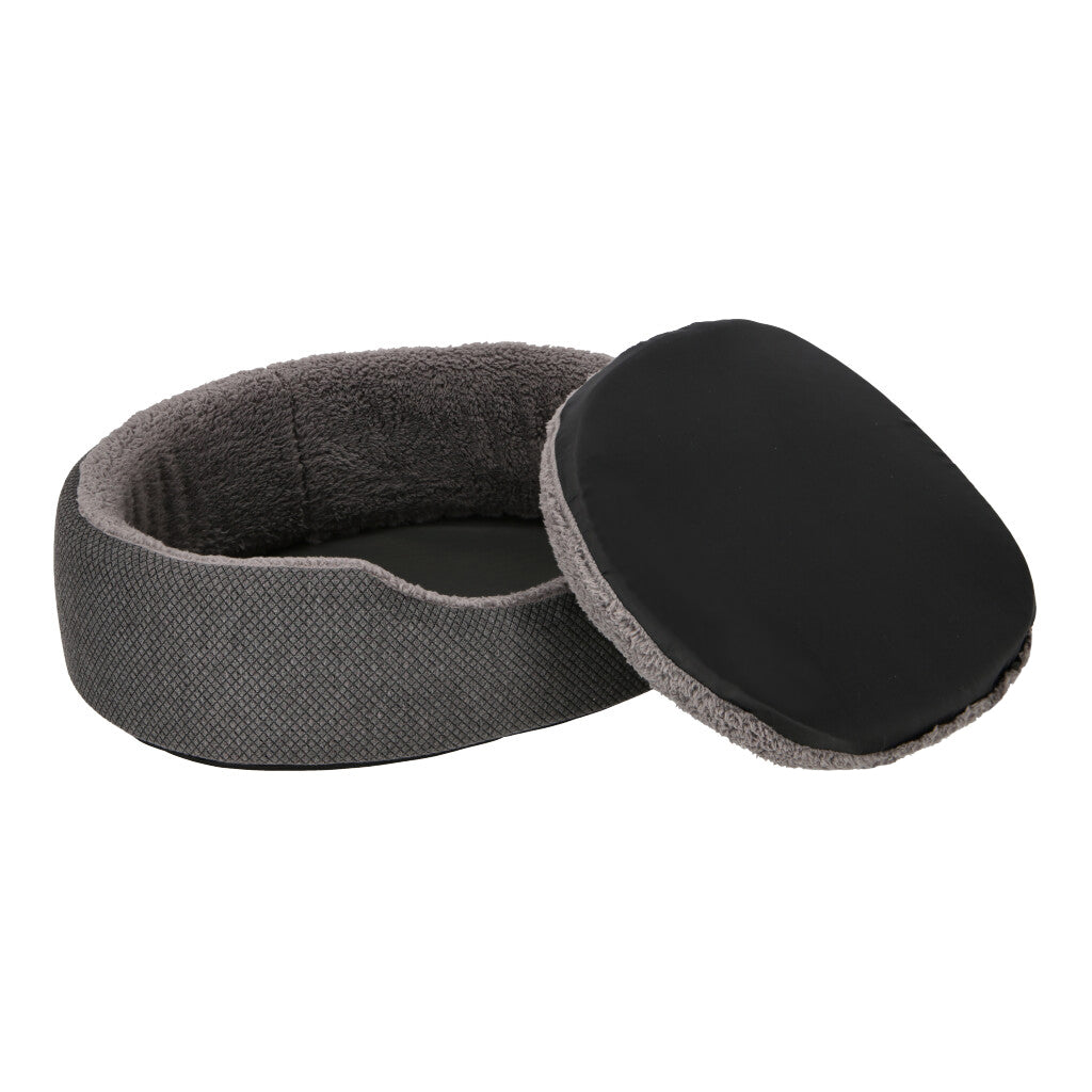 CAMA PARA MASCOTAS YORK MARENGO, CORDERITO GRIS