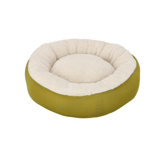 CAMA PARA MASCOTA BOM BOM VERDE PISTACHO